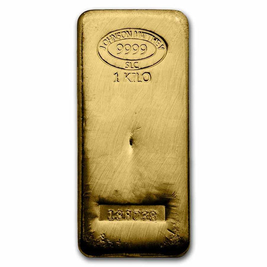 1 kilo Gold Bar - Johnson Matthey (SLC) - Jewellery & Gold Store