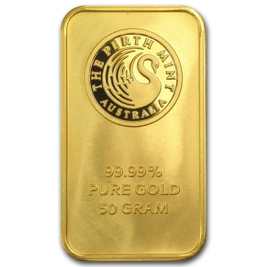 50 gram Gold Bar - Secondary Market - Jewellery & Gold Store