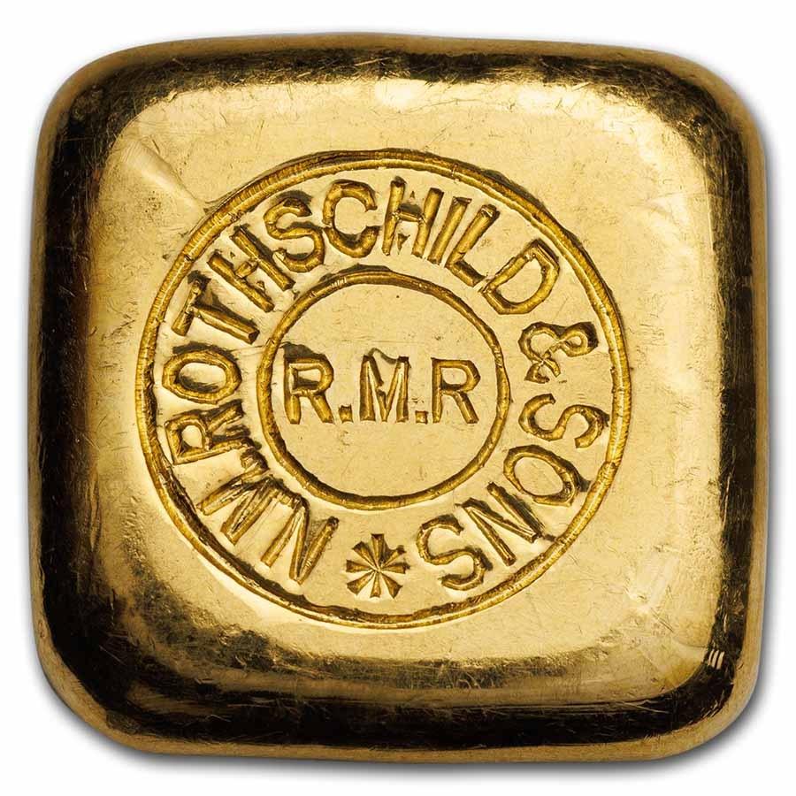 50 Gram Gold Square Vintage - Rothschild (1.607 oz) - Jewellery & Gold Store