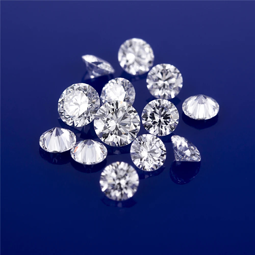 3mm 3.5mm 4mm 5mm Lab Diamonds DEF VVS-VS HPHT Melee Loose Diamond stone Wholesale