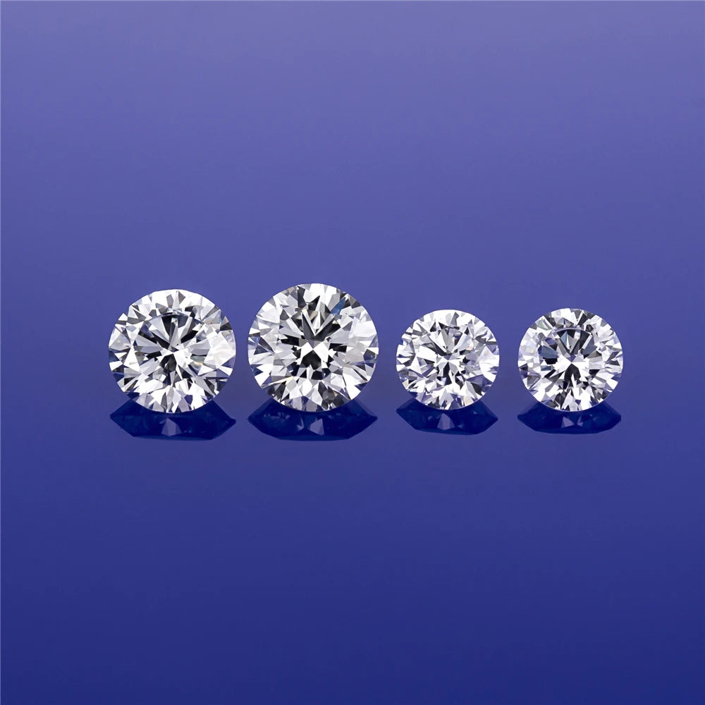 3mm 3.5mm 4mm 5mm Lab Diamonds DEF VVS-VS HPHT Melee Loose Diamond stone Wholesale