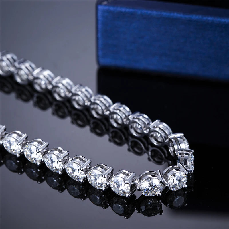 Bracelet 10K Gold Lab Grown Diamond HPHT Tenis 4.2mm Jewelry