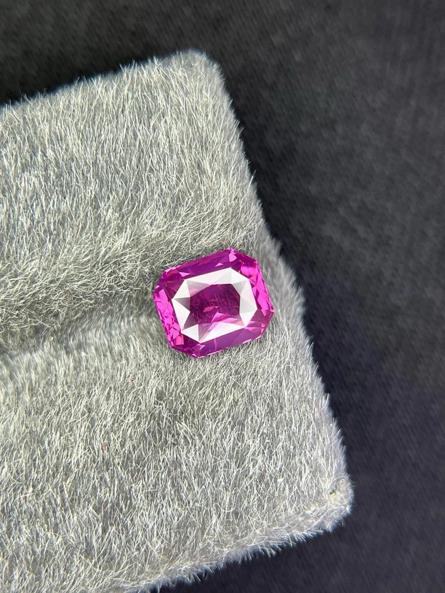 1.52ct Loose Gems Natural Purple Spinel Gemstones Beads