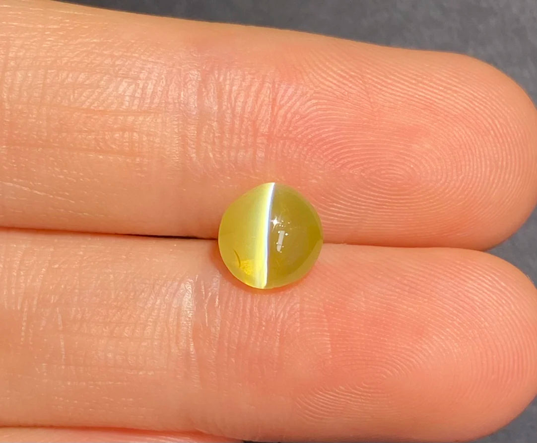 2.15ct Natural Loose Cymophanite Chrysoberyl Cat's Eye Gemstones