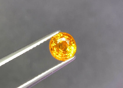 1.04ct Loose Natural Yellow Sapphire Diamonds Beads for Jewelry AIG