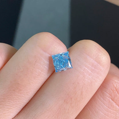 Lab Blue Fancy Diamond IGI Certificates Color CVD HPHT CVD Diamonds Stone