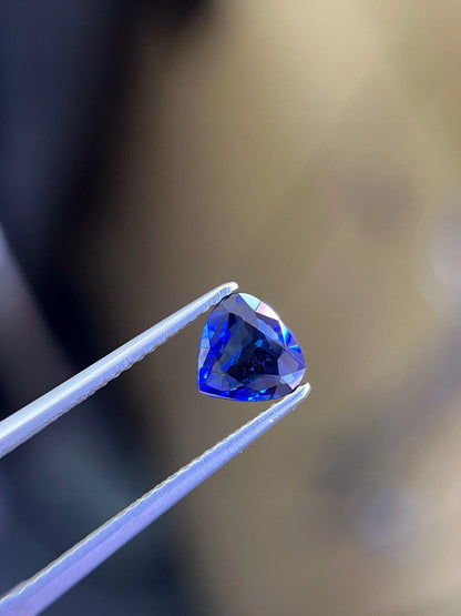 1.01ct Loose Natural Royal Blue Sapphire Gemstones Beads