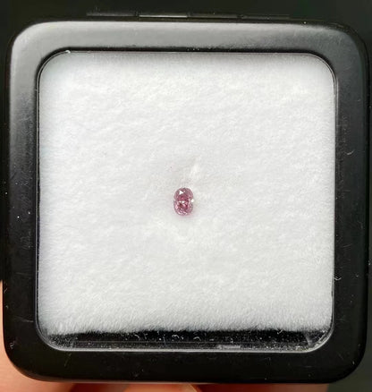 0.103ct Natural Loose Purplish Pink Diamonds SI for Jewelries Beads