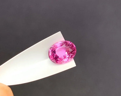 1.05ct Loose Natural Paparacha Pink Sapphire Gemstones Beads AIG