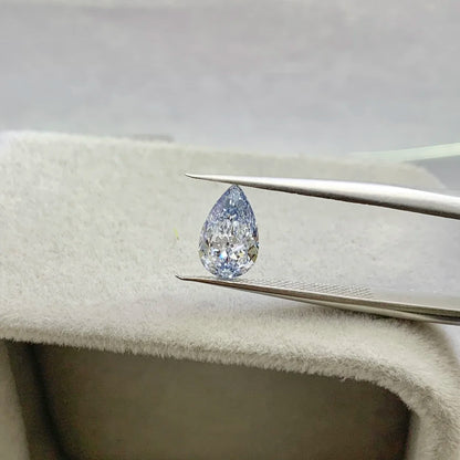 Lab Blue Fancy Diamond IGI Certificates Color CVD HPHT CVD Diamonds Stone