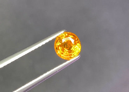 1.04ct Loose Natural Yellow Sapphire Diamonds Beads for Jewelry AIG