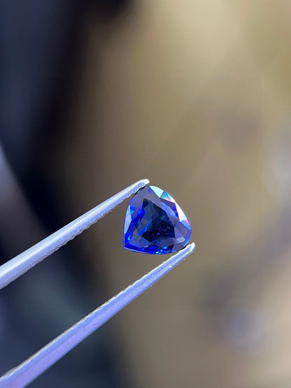 1.01ct Loose Natural Royal Blue Sapphire Gemstones Beads