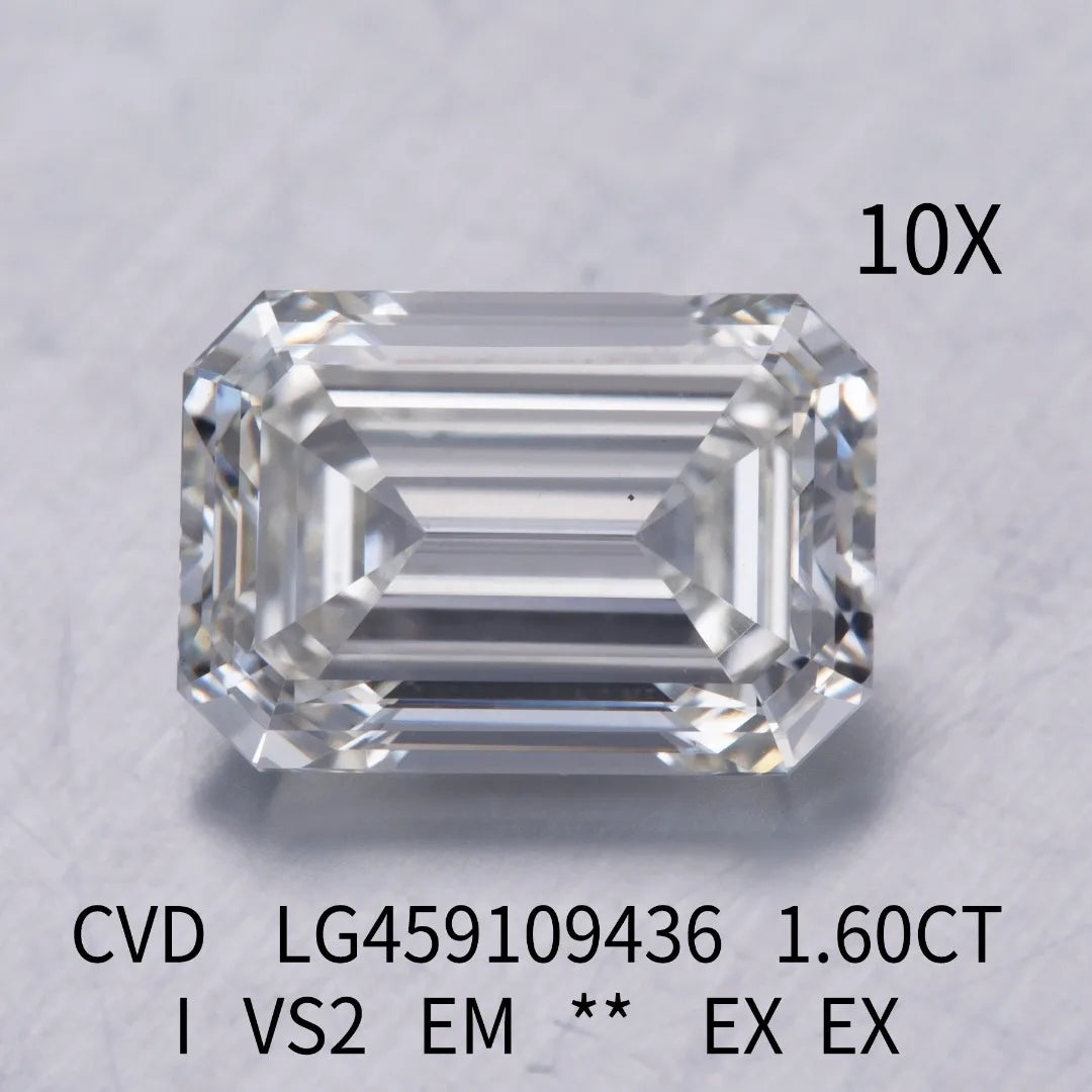 3ct 2ct 1.5ct 1ct Lab Grown Diamonds with IGI certificate Manufacturer Loose Diamond Stone