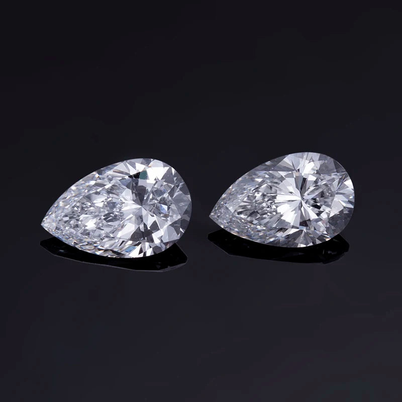 2X3mm - 5X7mm Lab Grown Diamond PEAR DEF VS Melee