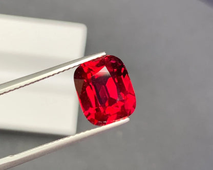 6.04ct Loose Natural Red Garnet Gemstones Beads