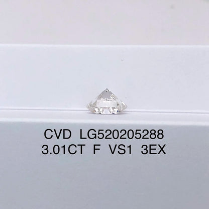 3ct 2ct 1.5ct 1ct Lab Grown Diamonds with IGI certificate Manufacturer Loose Diamond Stone