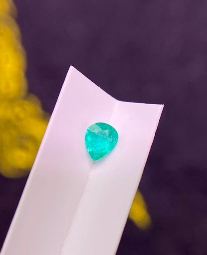 0.14ct Loose Natural Neon Blue ParaibaGemstones Beads