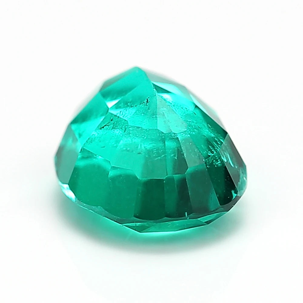 Lab Grown Emerald Oval Hydrothermal Colombia