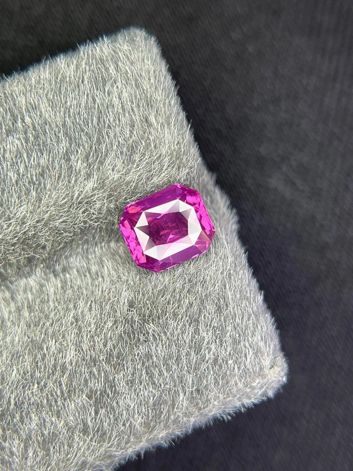 1.52ct Loose Gems Natural Purple Spinel Gemstones Beads